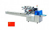 Flow Pack horizontal packing machine with top and bottom film feed and walking knife