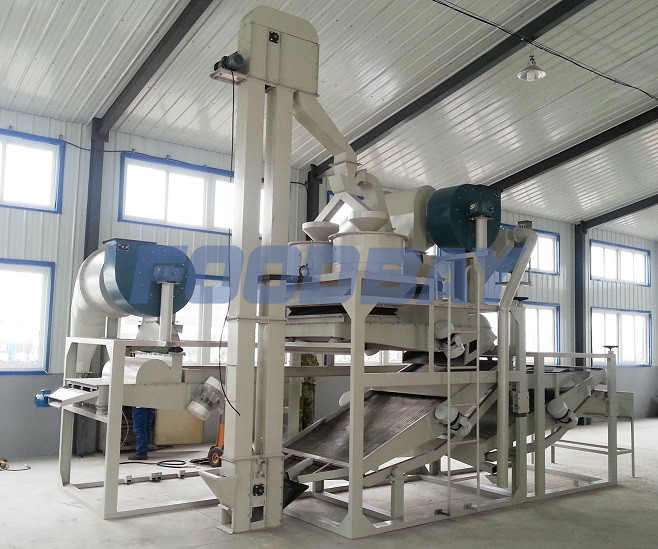 Оборудование для переработки семян технической конопли HDM500, 250 кг/ч Dalian - изображение 1