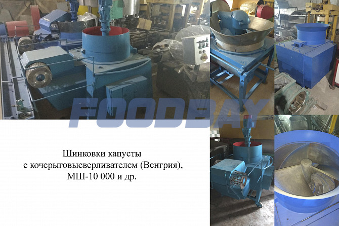 Шинковальная машина МШ-10000 для шинкования капусты и резки корнеплодов Smolensk - Bild 1