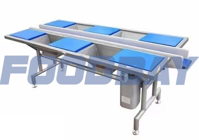 Инспекционный стол с конвейерной лентой для салатной линии Leaddenmar Inspection Table WP Dmitrov - picture 1