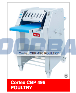 Nock Cortex CBP 496 Poultry Poultry Skinning Machine Offenʙurg - picture 1