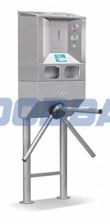 The code. 29795 Duomans hand sterilizer with turnstile, floor model Sabadell - picture 1