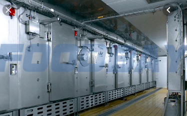 Zweireihige Kammern zur intensiven Kühlung für 20 Wagen Bilefelьd - Bild 1