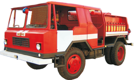 Mine Feuerwehrauto MTZ Belarus MP-403M2