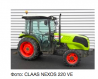 CLAAS Nexos 220 VE tractor