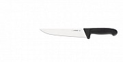 Нож слайсер для мяса тонкое лезвие 18 см с черной рукояткой GIESSER
