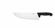 Block cutting knife 5065, very wide, 26 cm, black handle