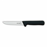 Cutting knife for meat 3169 with a straight black handle, 14 cm.