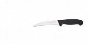 Gutting knife 3426 with steel tip, 16 cm, black hand