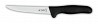 Нож разделочный 3164, округлая безопасная черная рукоятка, 16 см