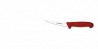 Нож обвалочный 2505, средней жесткости, 10 см, красная рукоятка