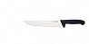 Cutting knife 4005wwl, blade with grooves, 27 cm, black handle