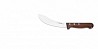 Cutting knife 2400 with a wooden handle, 16 cm, black handle