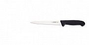 Нож филейный 7365 , гибкий, 18 см, черная рукоятка GIESSER