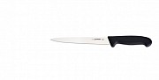 Нож филейный гибкий 20 см с черной рукояткой GIESSER