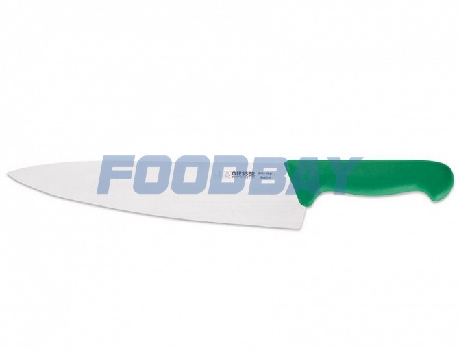 Нож поварской 26 см с зеленой рукояткой GIESSER Вайблинген - изображение 1
