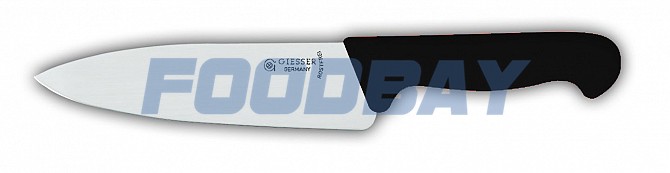 Нож поварской 8457, 18 см, черная рукоятка GIESSER Вайблинген - изображение 1