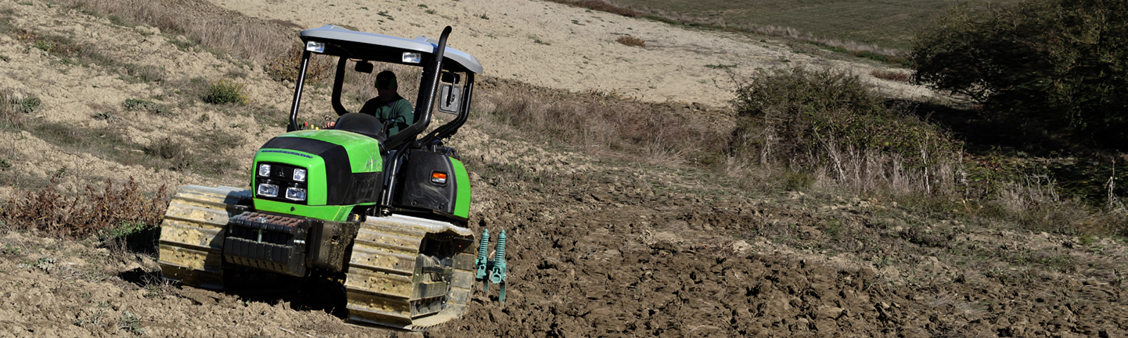 Traktor gąsienicowy Deutz Fahr Agroclimber 410 SIX