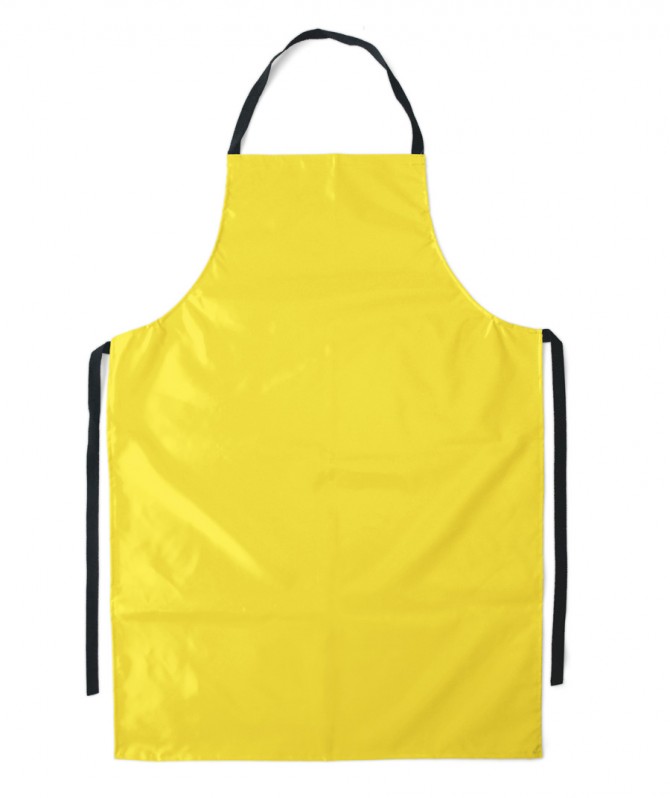 Polyvinylchloride apron for butchers
