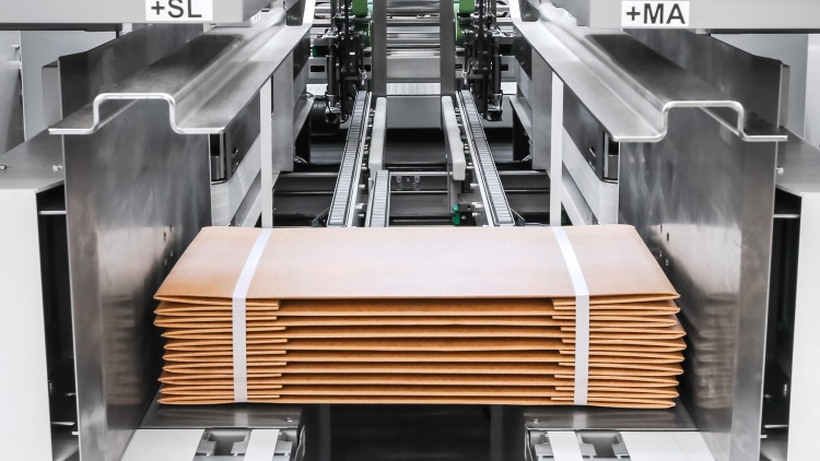 Автоматическая упаковочная машина Bobst 