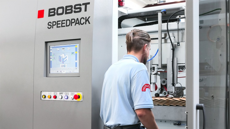 Упаковочная машина от Bobst 