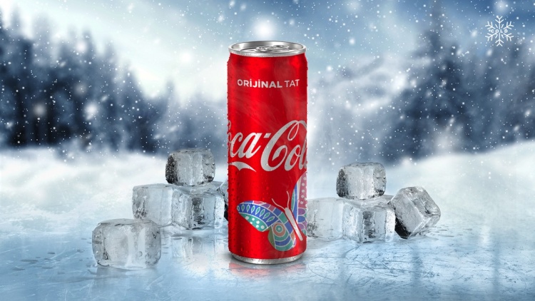 Coca-Cola на свою продукцию наносит термохромные чернила