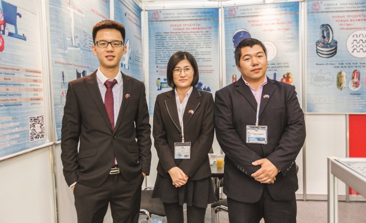 Представители компании HeBei Shengmao Packing Materials Limited Company