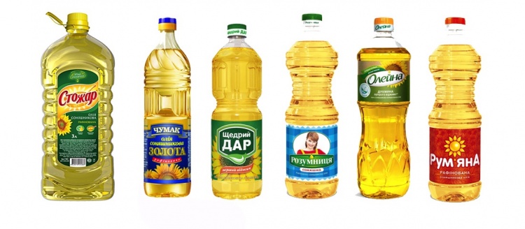Торговые марки подсолнечного масла в Украине