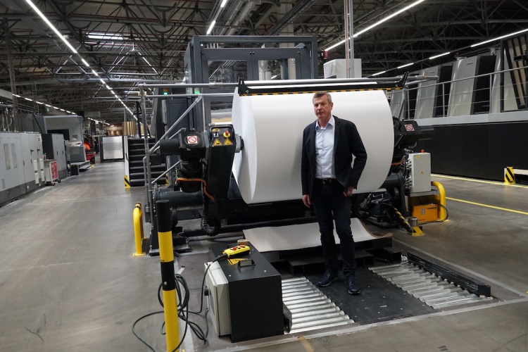 Печатная машина от Heidelberg с инновационной системой CutStar запущена в Германии