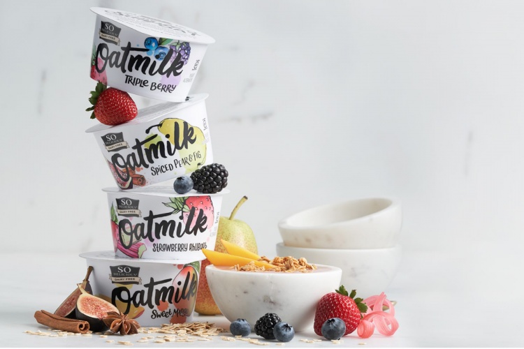 Danone запускает производство йогуртов на овсяном молоке So Delicious