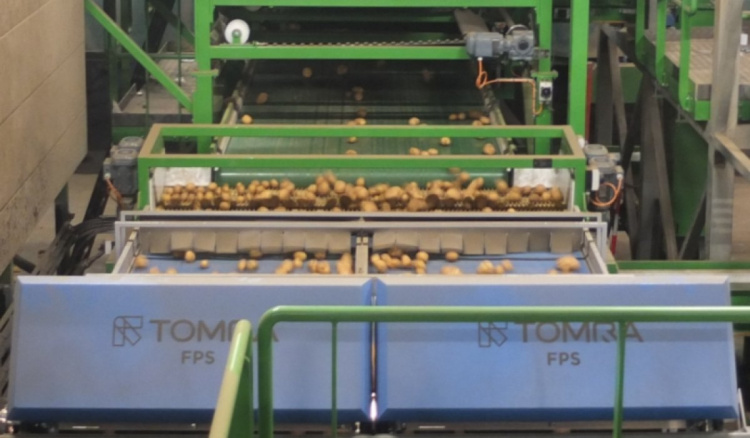 Новое сортировочное решение картофеля от TOMRA Food