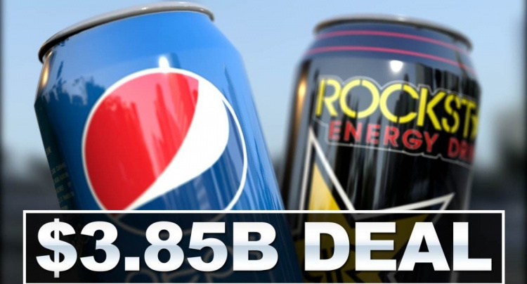 PepsiCo покупает Rockstar за $3,85 млрд